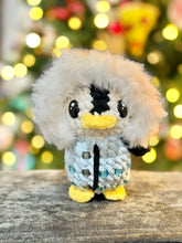 Load image into Gallery viewer, Snowy the Penguin in a Winter Snowsuit Onesie