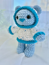Load image into Gallery viewer, Snowflake the White Hoodie Bear