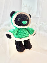 Load image into Gallery viewer, Go Birds Green Hoodie Bear