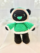 Load image into Gallery viewer, Go Birds Green Hoodie Bear