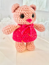 Load image into Gallery viewer, Pinkie the Pink Dress Teddy