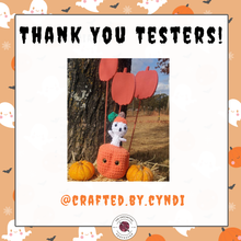 Load image into Gallery viewer, Spookly the Pumpkin Pop Pattern
