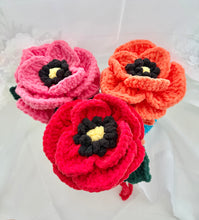 Load image into Gallery viewer, Forever Blooming Poppy Beaded Fidget
