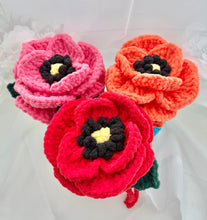 Load image into Gallery viewer, Forever Blooming Poppy Beaded Fidget
