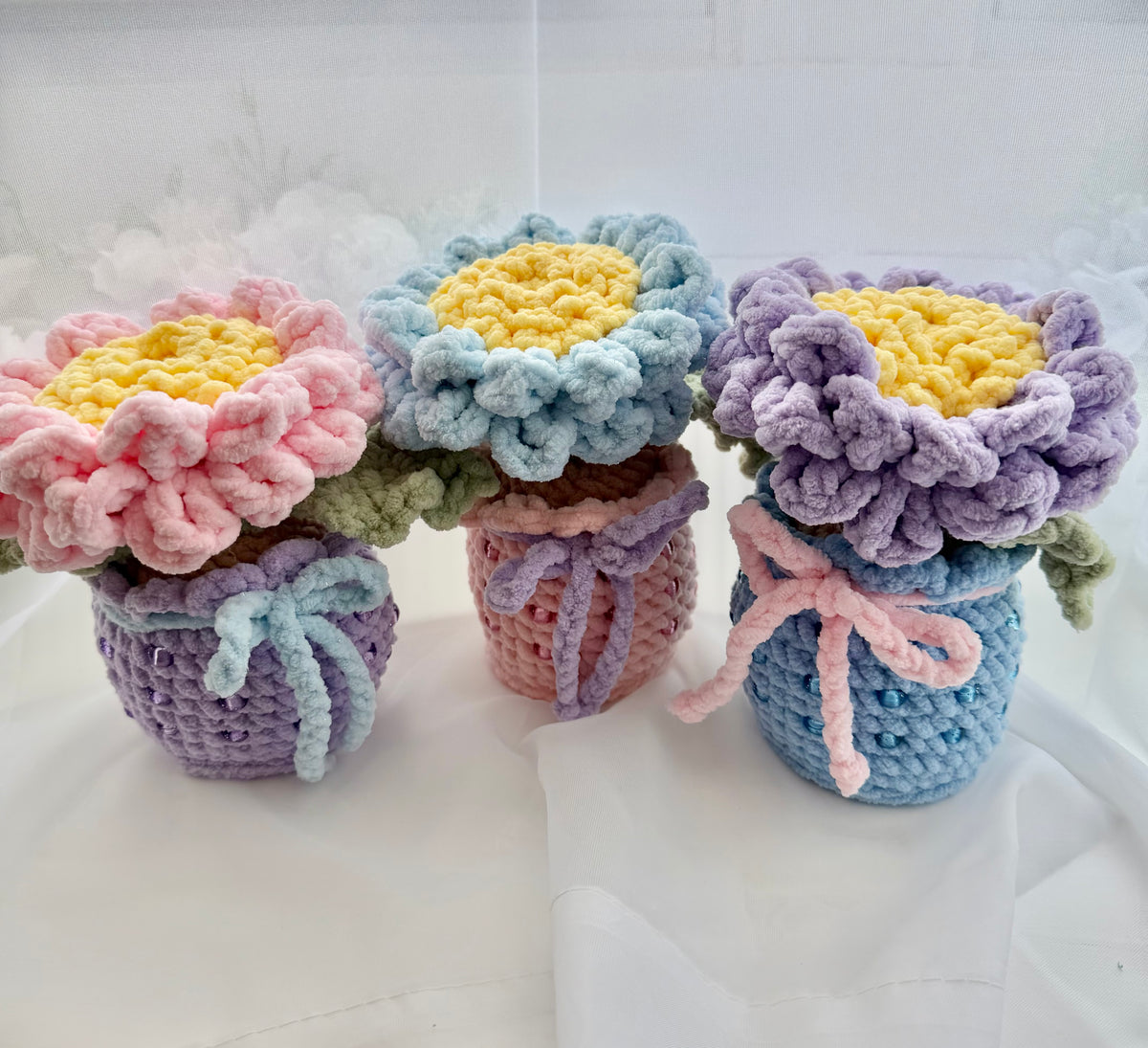 Forever Blooming Daisy Beaded Fidget – The Crocheting Professor