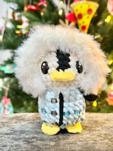 Load image into Gallery viewer, Snowy the Penguin in a Winter Snowsuit Onesie

