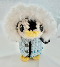 Load image into Gallery viewer, Snowy the Penguin in a Winter Snowsuit Onesie
