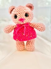 Load image into Gallery viewer, Pinkie the Pink Dress Teddy
