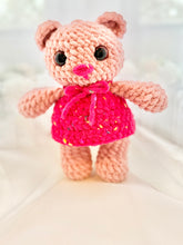 Load image into Gallery viewer, Pinkie the Pink Dress Teddy
