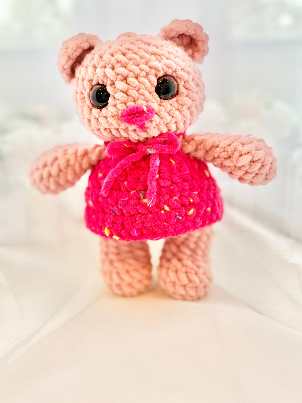 Pinkie the Pink Dress Teddy