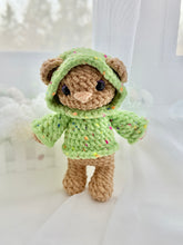 Load image into Gallery viewer, Greenie the Green Hoodie Teddy
