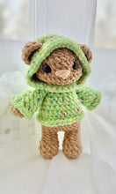 Load image into Gallery viewer, Greenie the Green Hoodie Teddy
