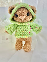 Load image into Gallery viewer, Greenie the Green Hoodie Teddy

