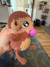 Load image into Gallery viewer, Monkey See, Monkey Doo Doo the Stress Ball Crochet Pattern
