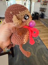 Load image into Gallery viewer, Monkey See, Monkey Doo Doo the Stress Ball Crochet Pattern
