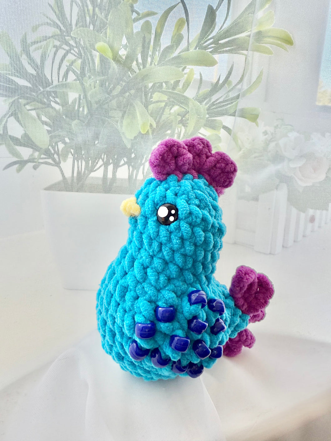 Shane the Beaded Chicken Fidget