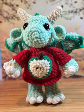 Load image into Gallery viewer, Zestar the Apple Sweater Dragon
